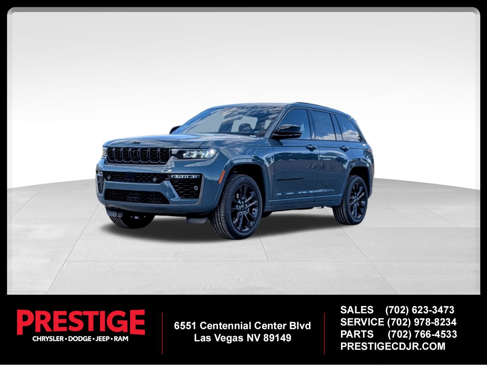 New 2026 Steel Blue Jeep Limited Reserve image 1