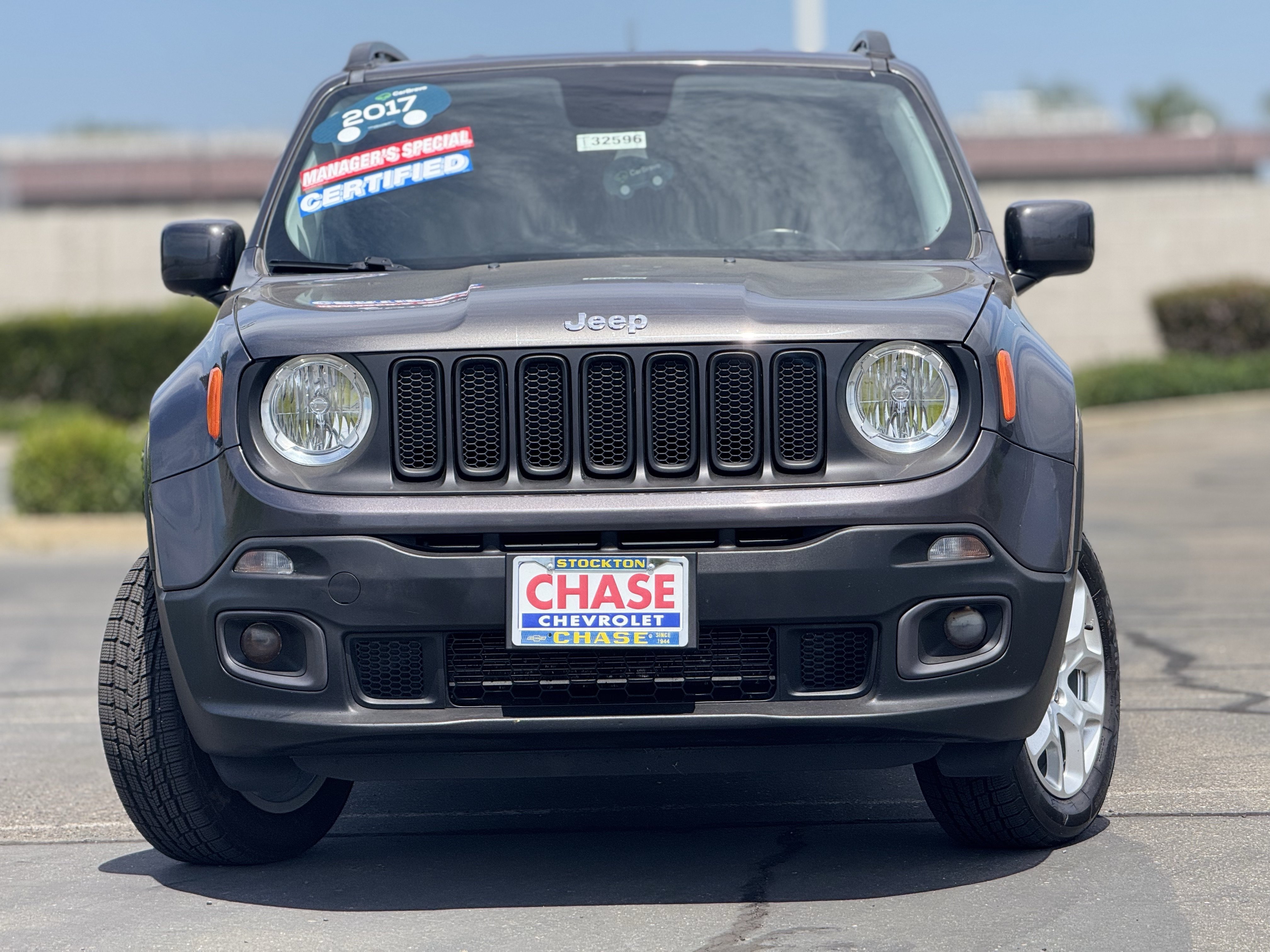 Used 2017 Jeep Renegade Latitude with VIN ZACCJBBB6HPG55905 for sale in Stockton, CA