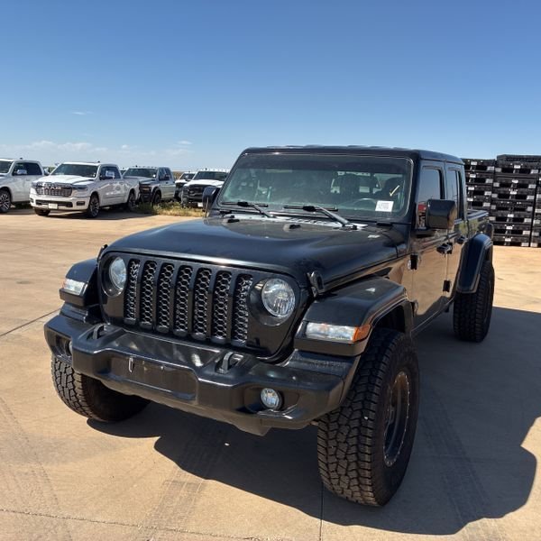 Used 2020 Black Clearcoat Jeep Sport image 1