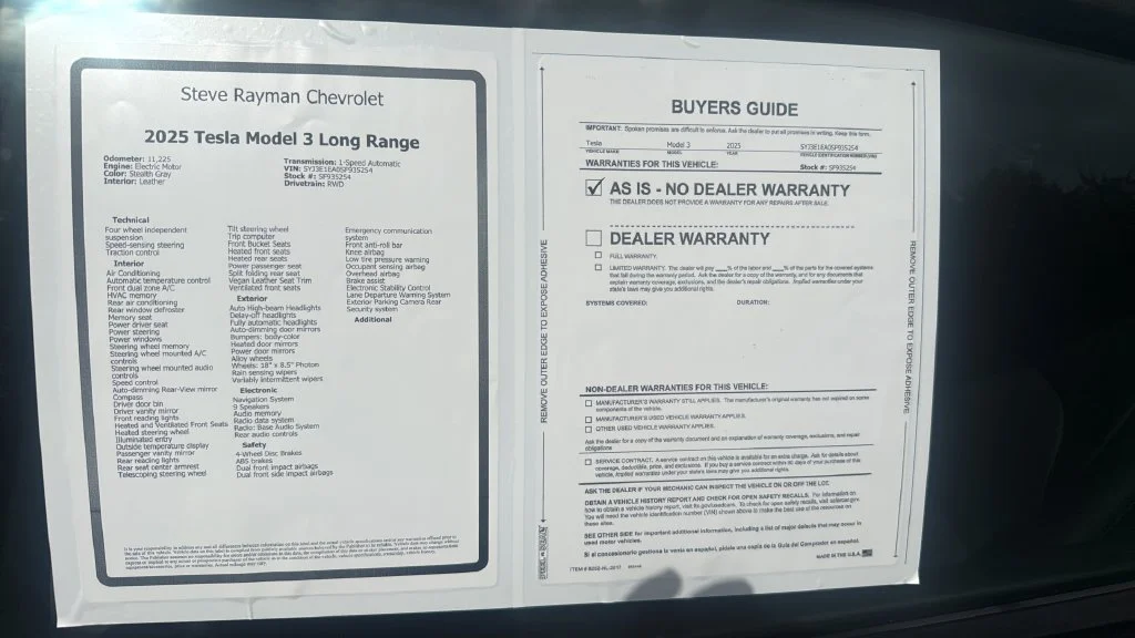 2025 Tesla Model 3 Long Range - Photo 23