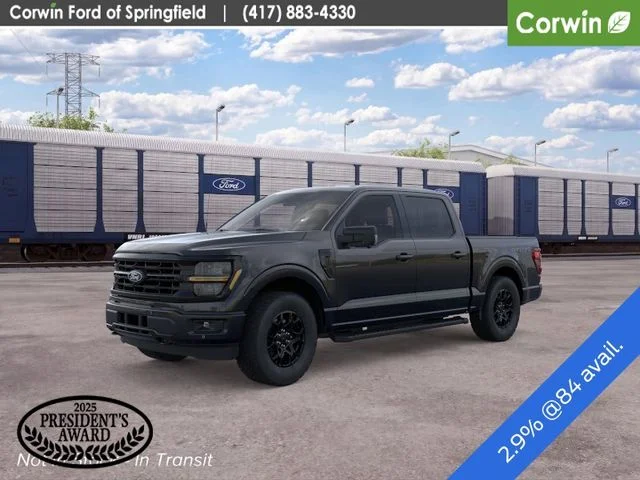 New 2026 Agate Black Metallic Ford XLT image 1