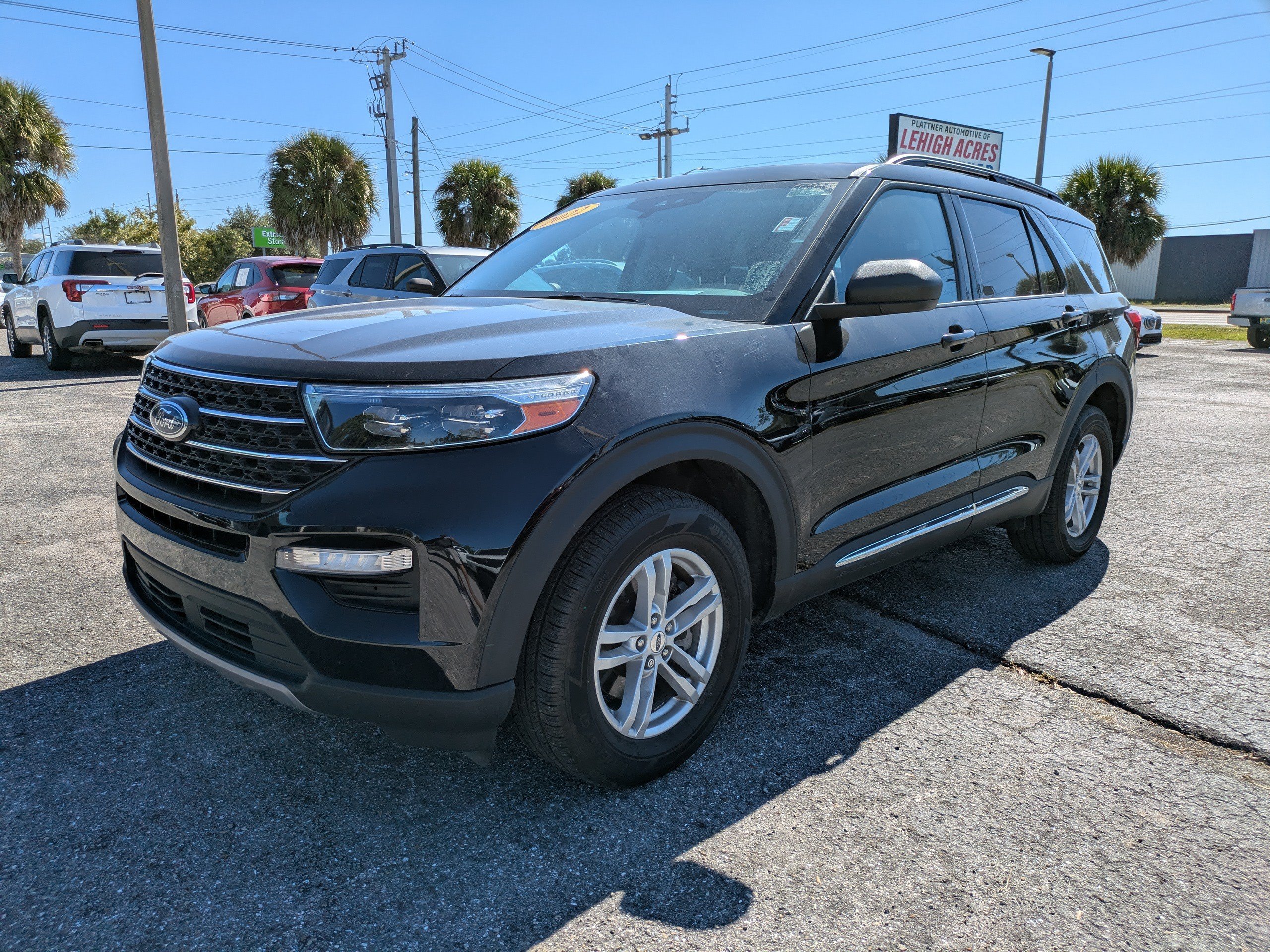 Used 2022 Agate Black Metallic Ford XLT image 8