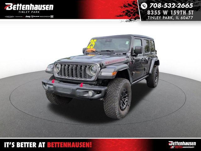 Certified Pre-Owned 2025 Jeep Wrangler Rubicon With Navigation & 4WD