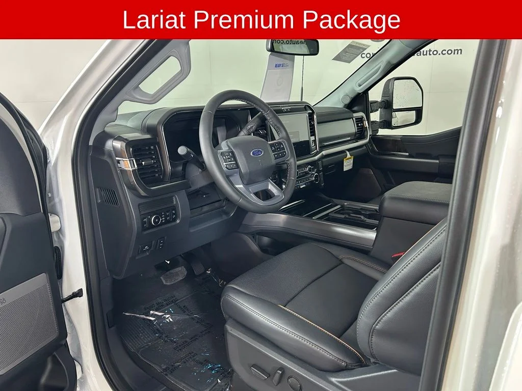New 2026 Star White Metallic Tri-Coat Ford F-350® Lariat® image 8