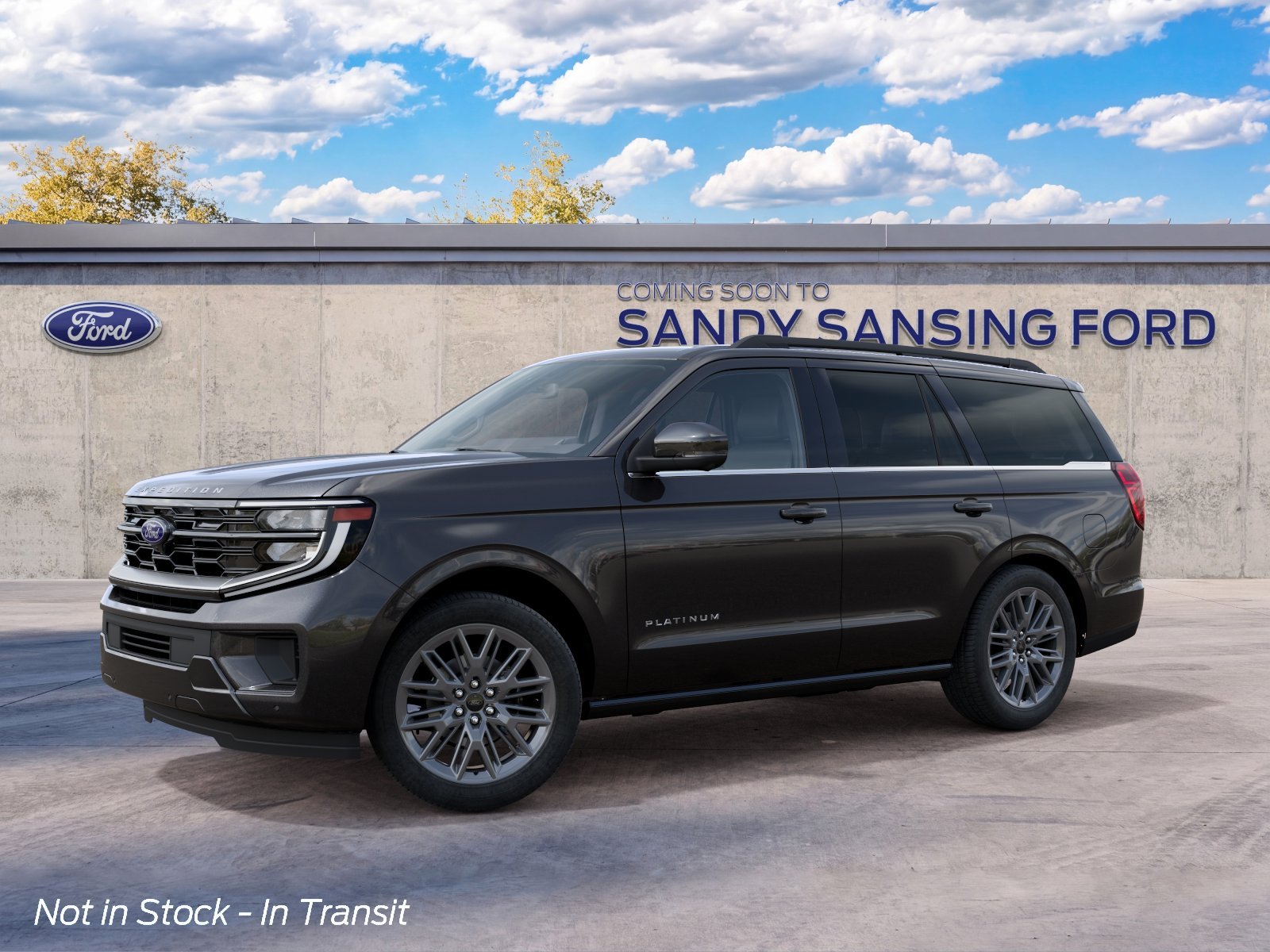 New 2027 Dark Matter Gray Metallic Ford Platinum image 1