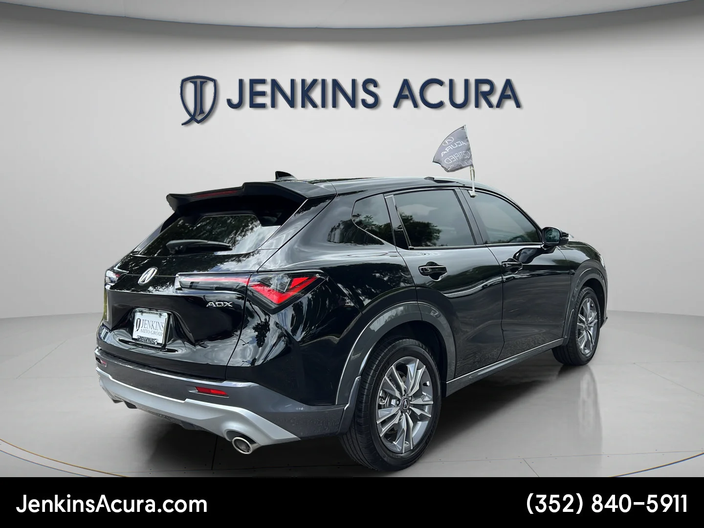 Used 2025 Crystal Black Pearl Acura Base image 3