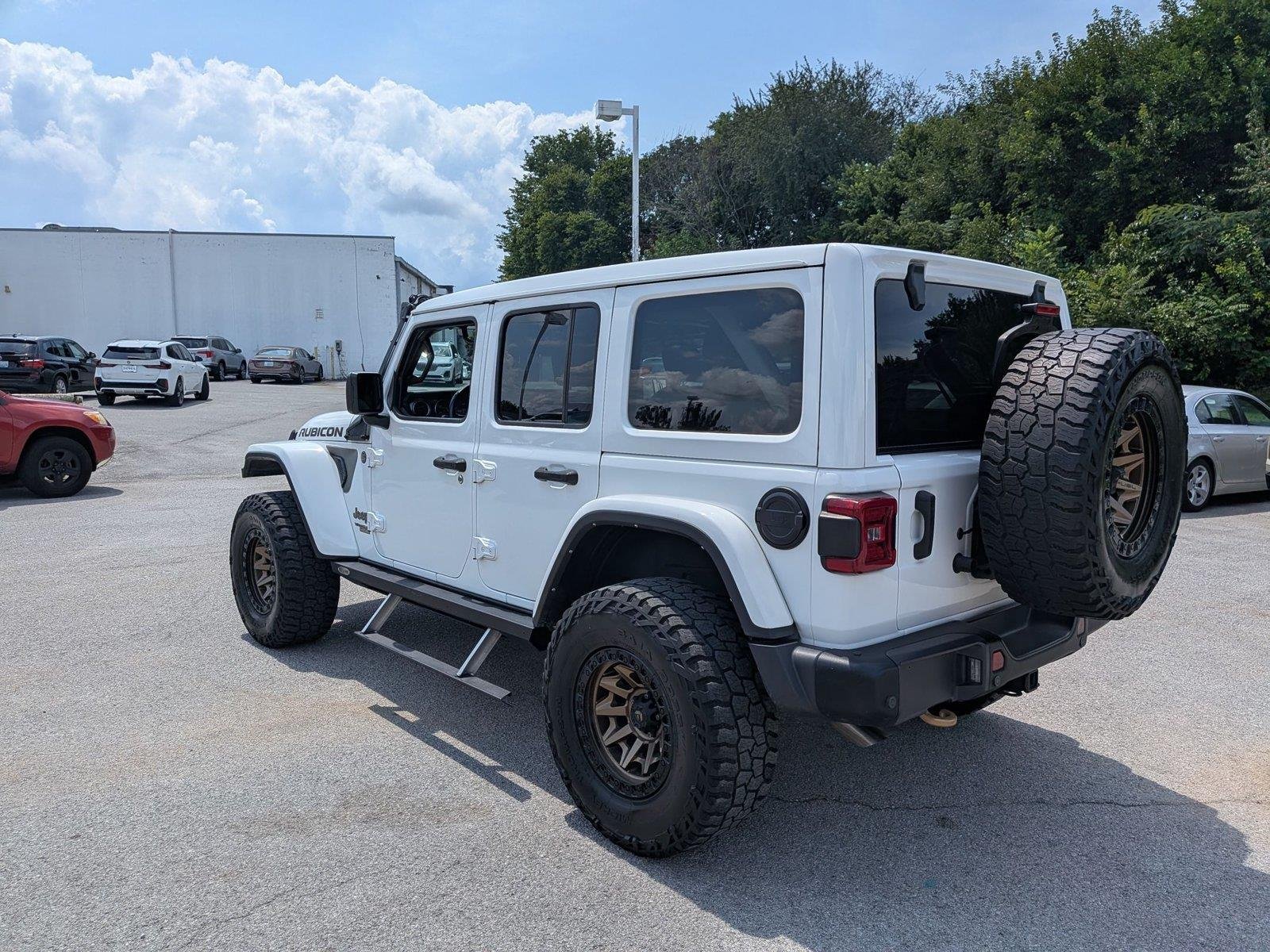 Used 2021 Bright White Clearcoat Jeep Unlimited Rubicon 392 image 3