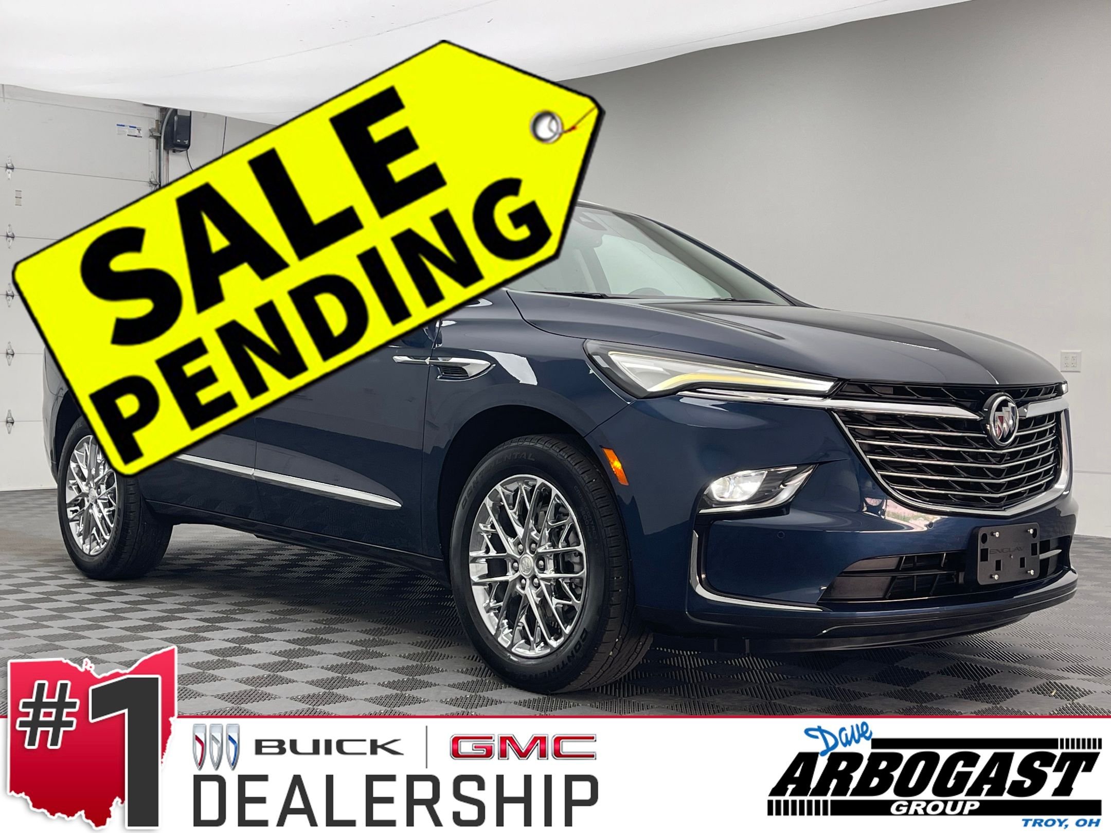Used 2023 Emperor Blue Metallic Buick Essence image 1