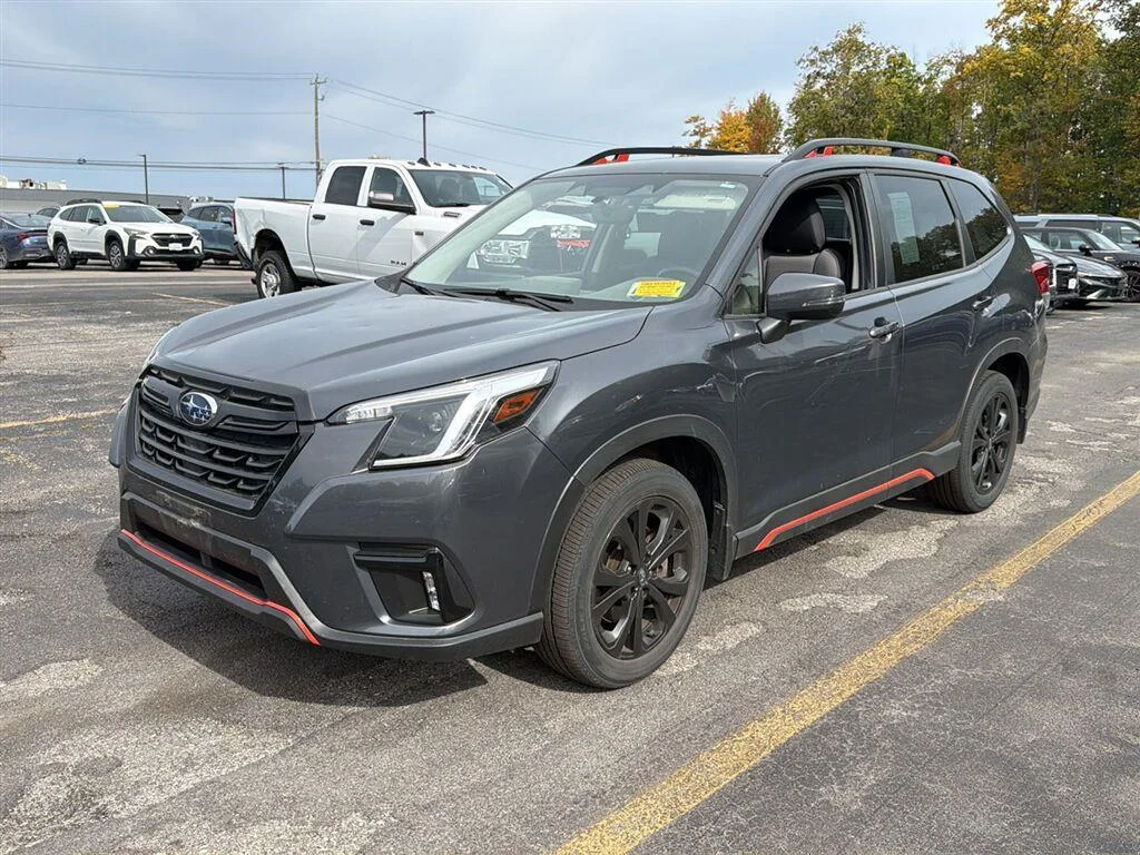 Used 2023 Magnetite Gray Metallic Subaru Sport image 12
