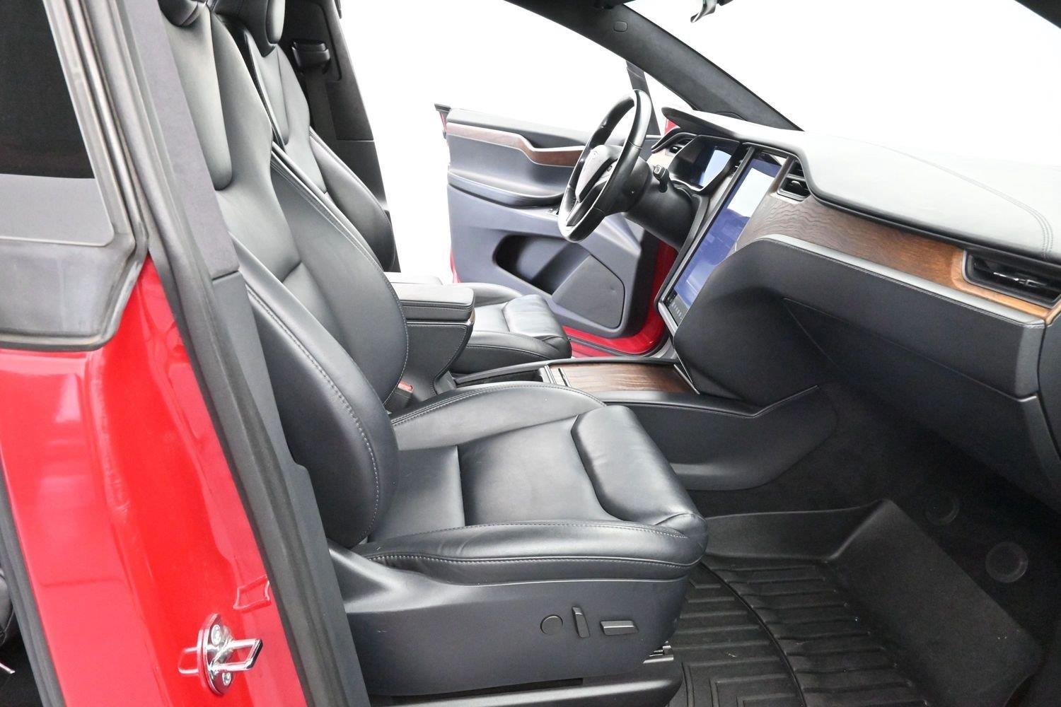 Used 2021 Red Multi-Coat Tesla Long Range Plus image 30