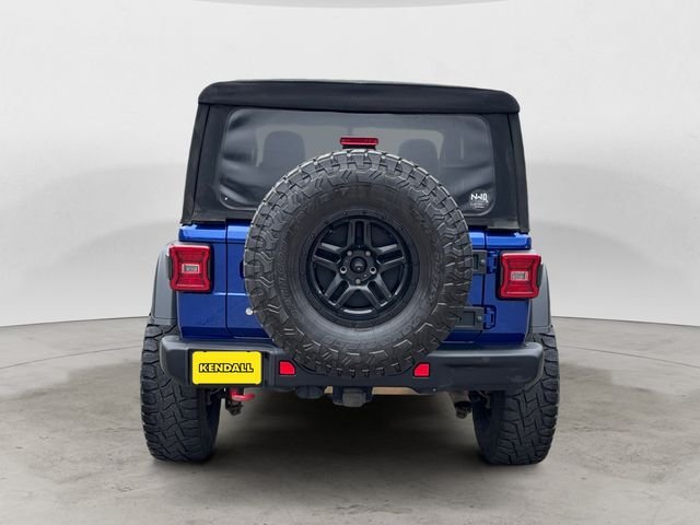 Used 2018 Ocean Blue Metallic Jeep Rubicon image 4