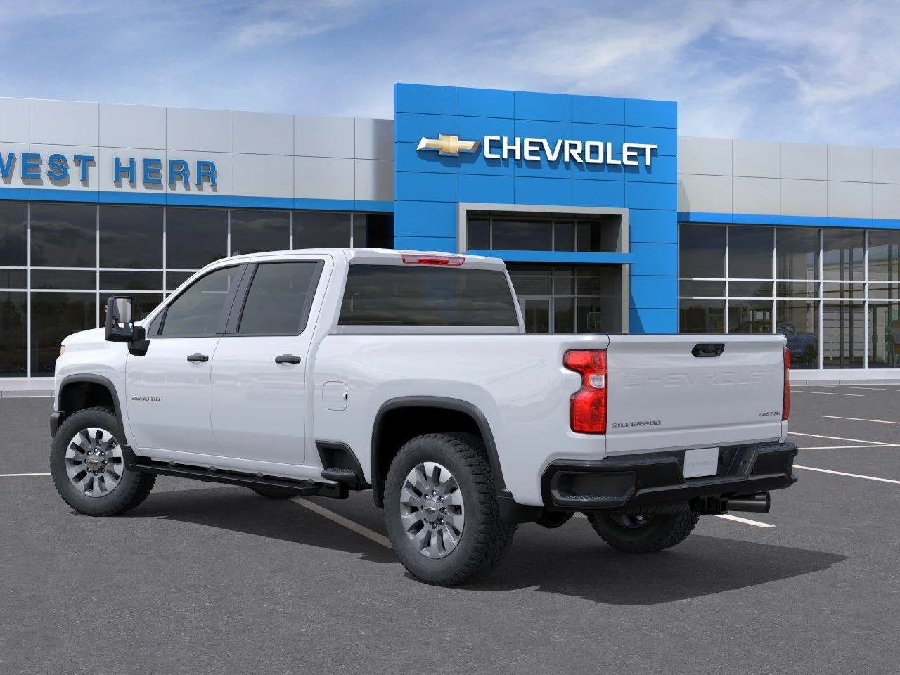 New 2026 Summit White Chevrolet Custom image 3