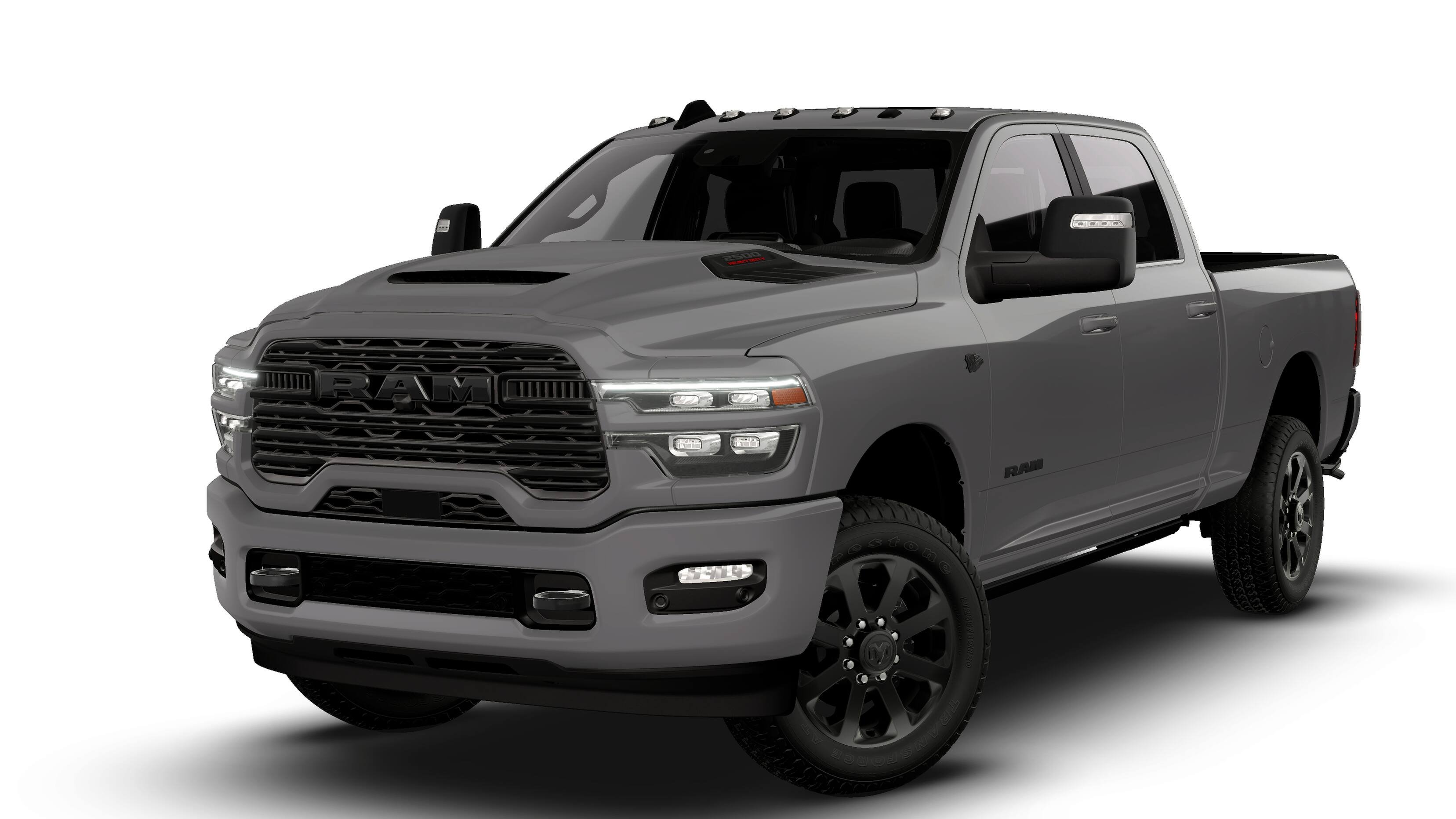 New 2027 Ceramic Gray Clear-Coat Exterior Paint RAM Laramie image 13