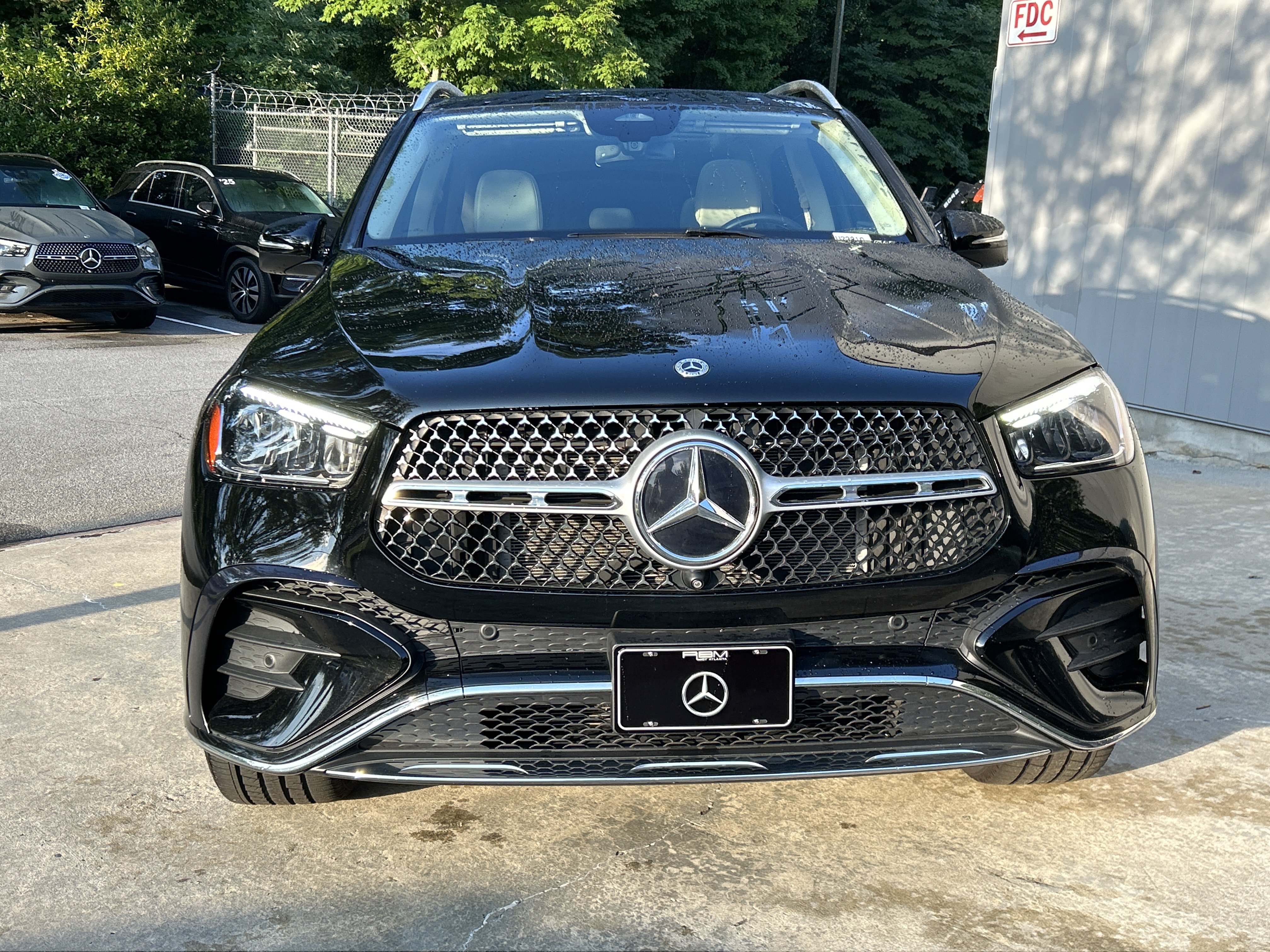 Certified Used 2024 Black Mercedes-Benz GLE 350 4MATIC® SUV image 3