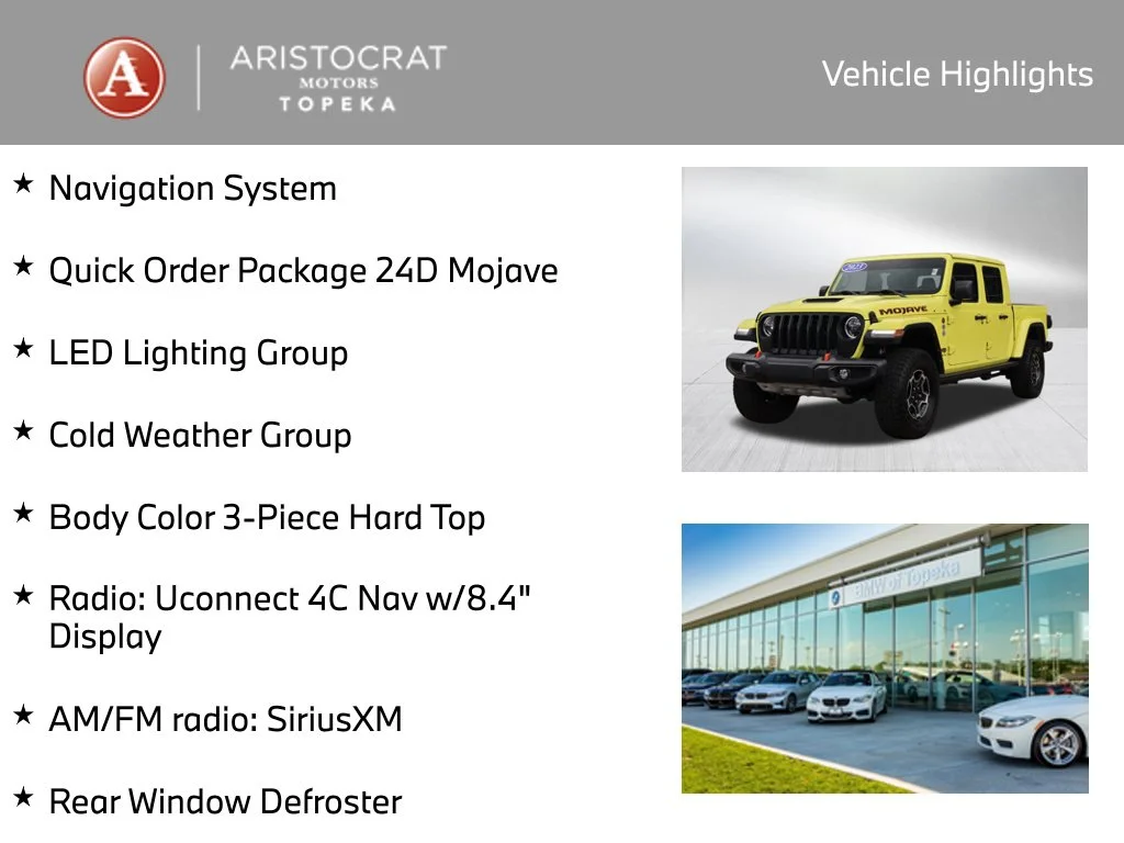Used 2023 Jeep Gladiator Mojave with VIN 1C6JJTEG8PL558414 for sale in Kansas City