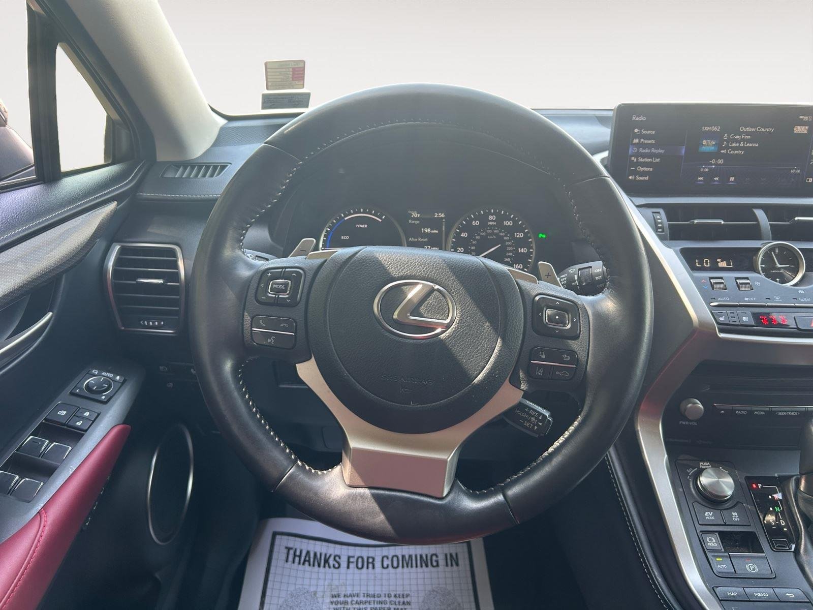 Used 2021 Nebula Gray Pearl Lexus NX 300h image 12