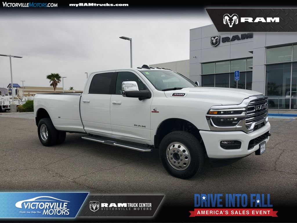 New 2026 Bright White Clear-Coat Exterior Paint RAM Laramie image 1