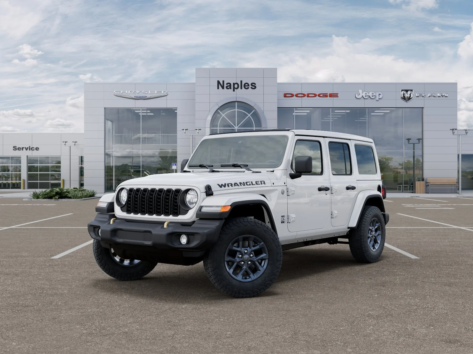 New 2026 Bright White Clear-Coat Exterior Paint Jeep 85th Anniversary image 27