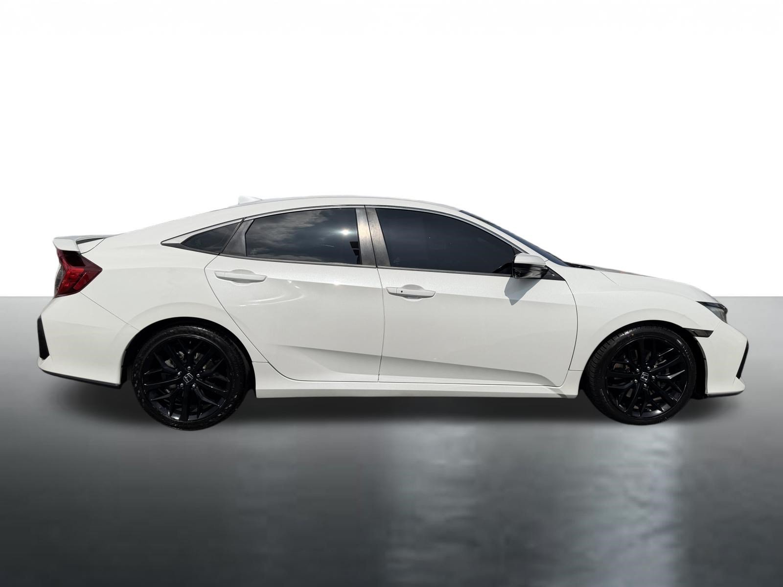 Used 2020 Platinum White Pearl Honda Si image 9