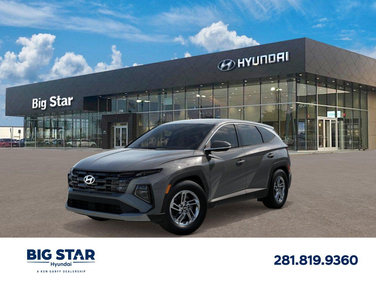 New 2026 Hampton Gray Hyundai SE FWD image 1