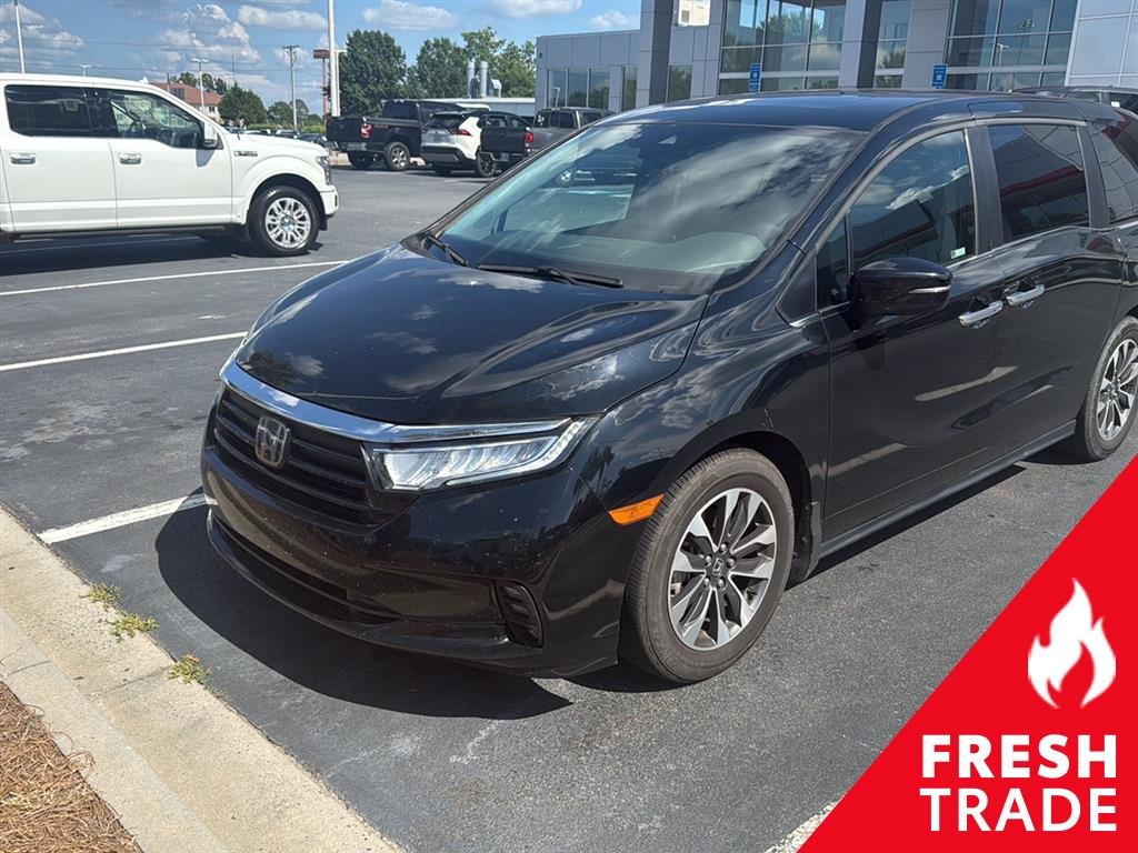 Used 2023 Black (Crystal Black Pearl) Honda EX-L image 1