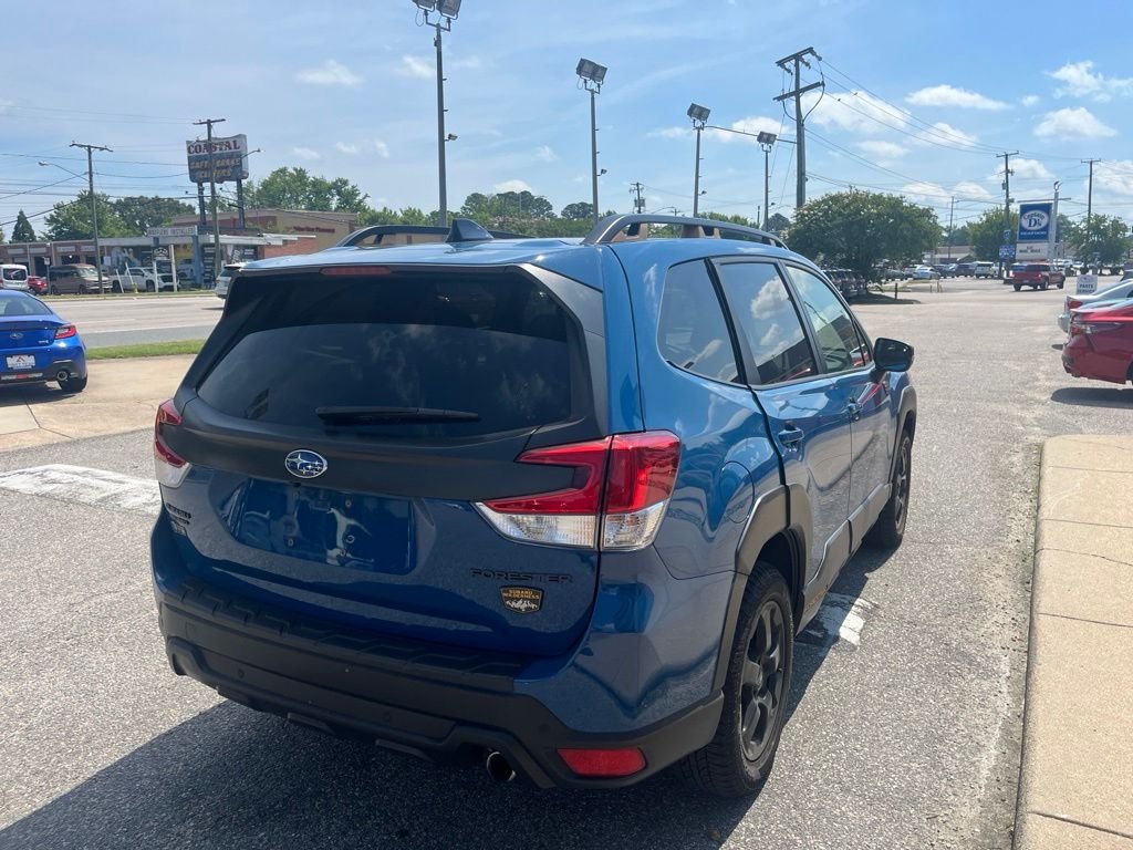 Certified Used 2025 Blue Subaru Wilderness image 4