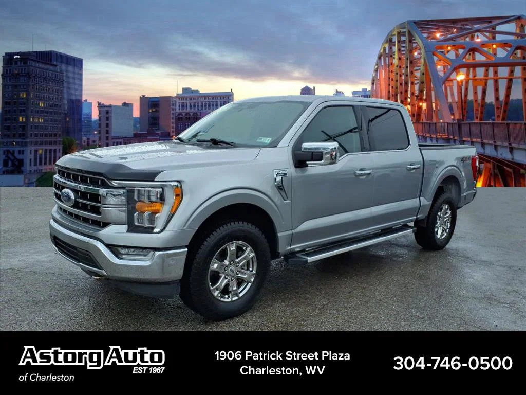 Used 2023 Iconic Silver Metallic Ford LARIAT image 7