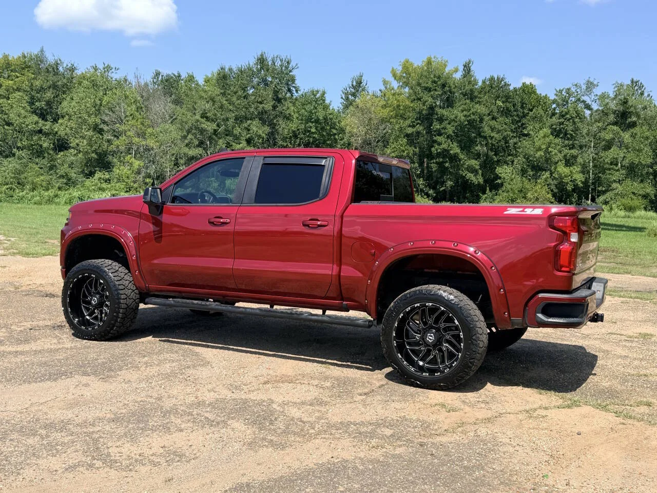 Used 2019 Maroon Chevrolet RST 4x4 4dr Crew Cab 5.8 ft. SB image 3