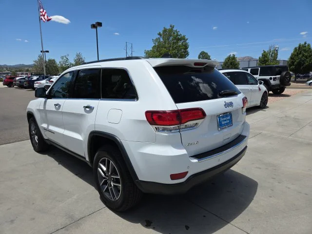Used 2021 Bright White Clearcoat Jeep Limited image 7