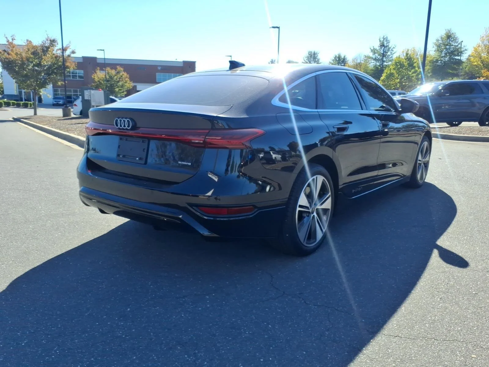 Used 2025 Mythos Black Metallic Audi Premium Plus image 2