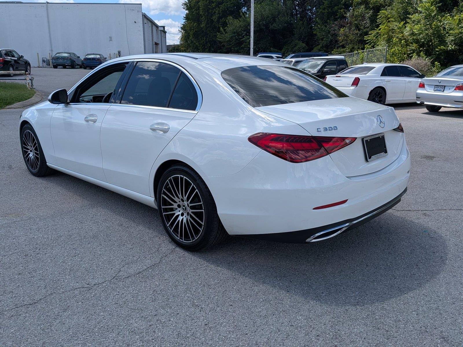 Used 2022 Polar White Mercedes-Benz C 300 image 3
