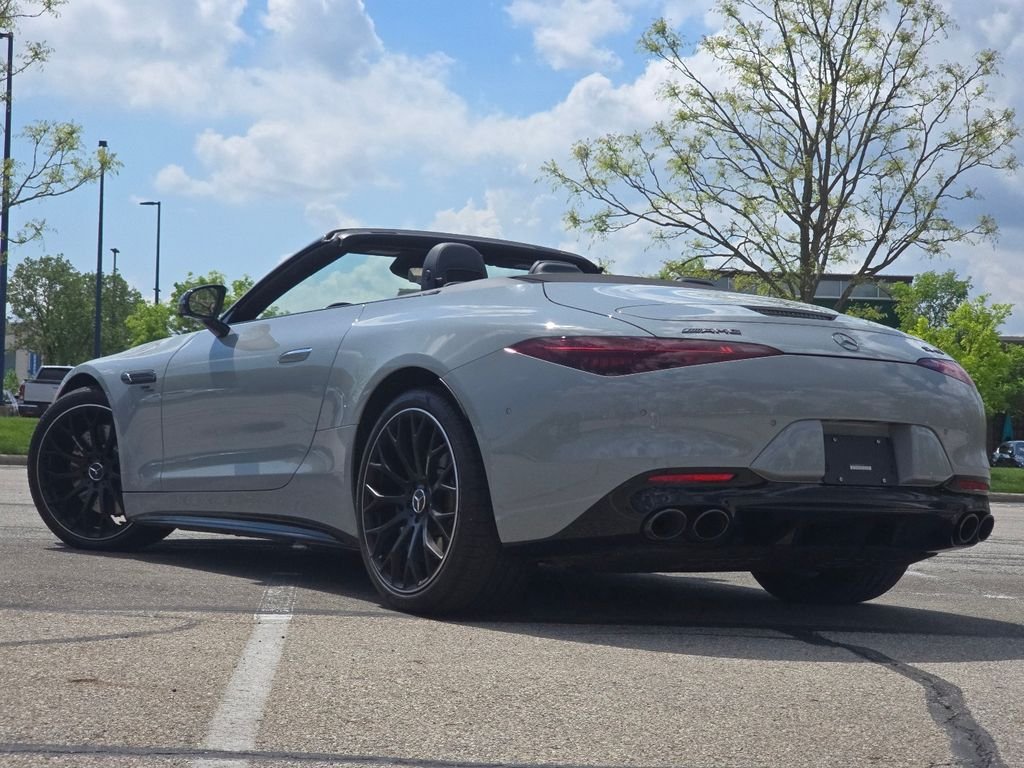 Certified Used 2024 MANUFAKTUR Alpine Gray Mercedes-Benz SL 43 AMG® image 14