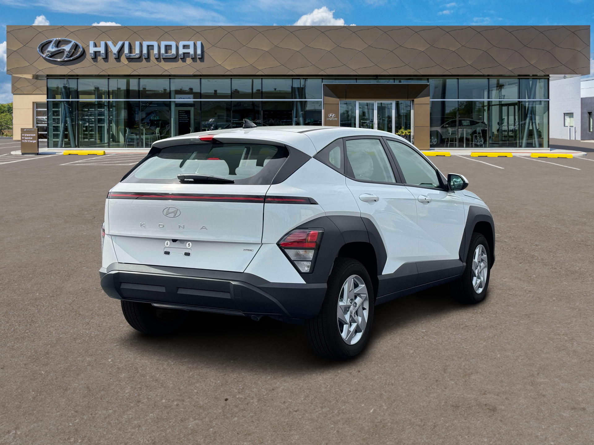 New 2027 Atlas White Hyundai SE AWD image 7