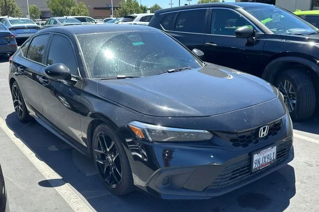 Certified Used 2024 Crystal Black Pearl Honda Sport image 2