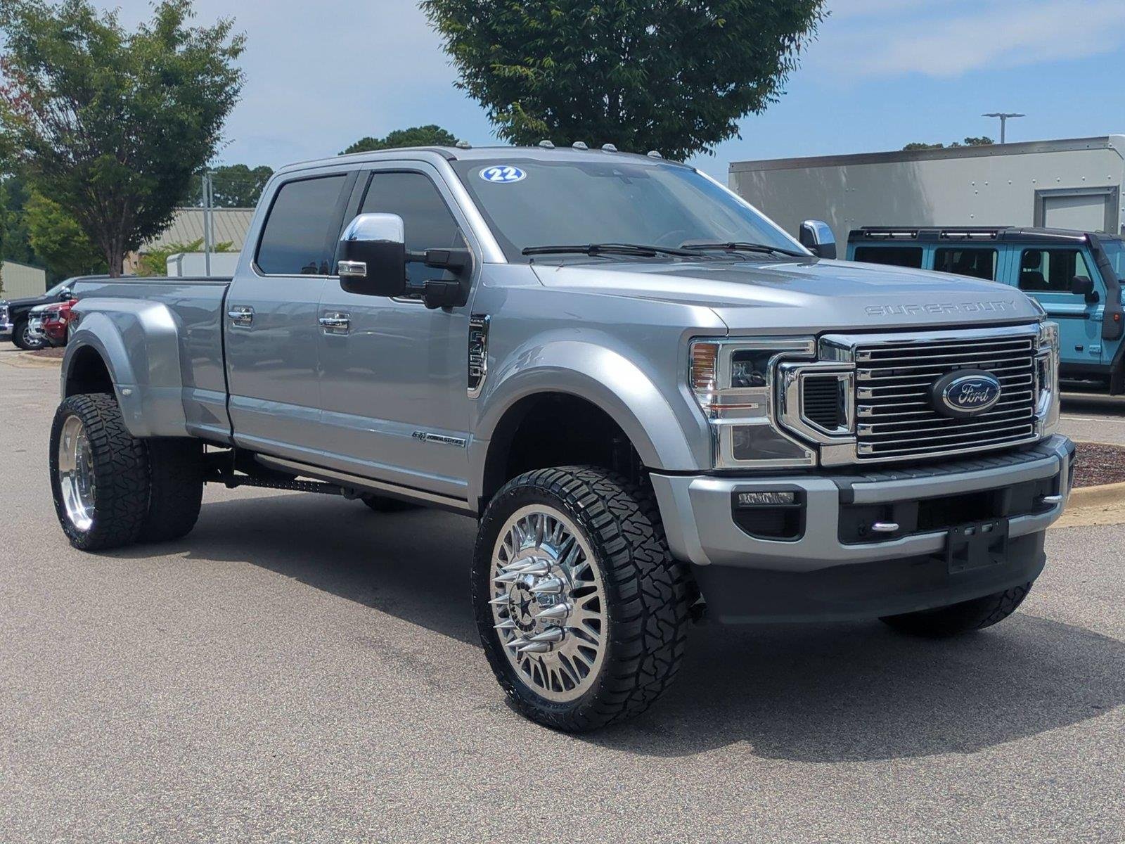 Used 2022 Agate Black Metallic Ford King Ranch image 7