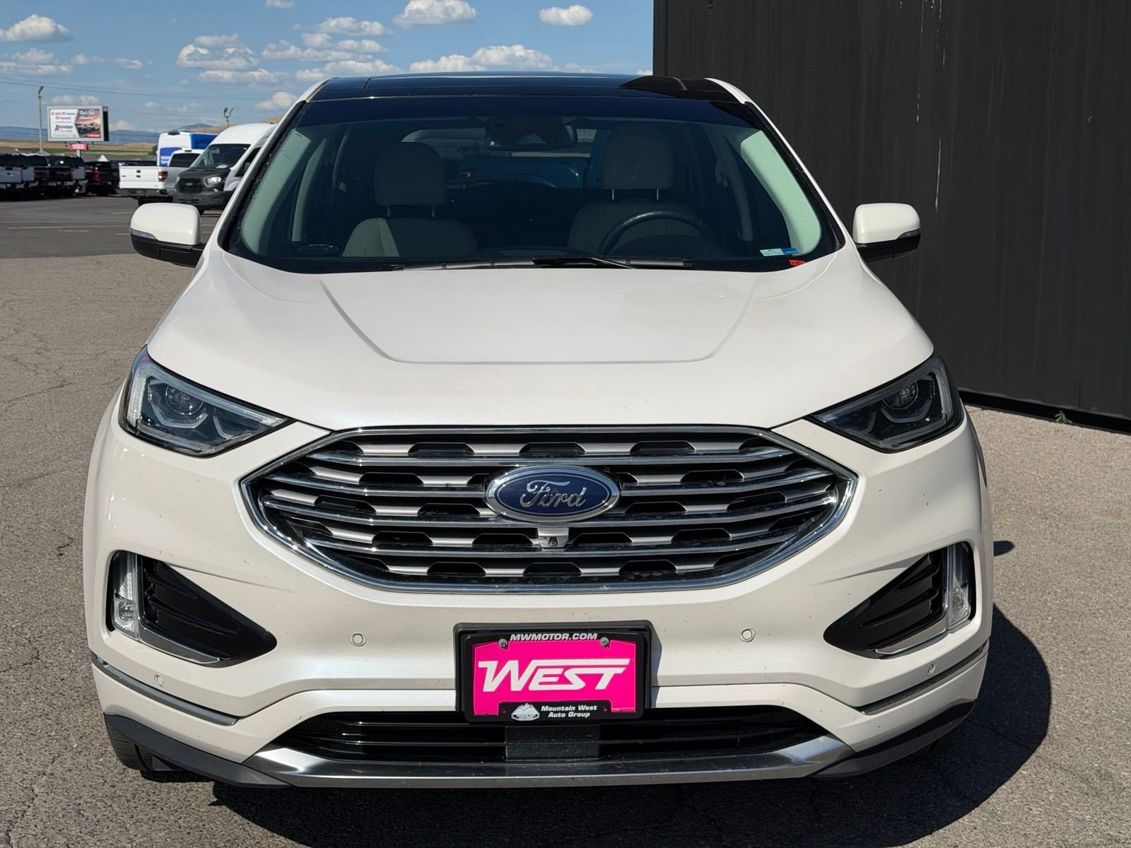 Used 2019 Ford Edge Titanium with VIN 2FMPK4K98KBC21158 for sale in Preston, ID