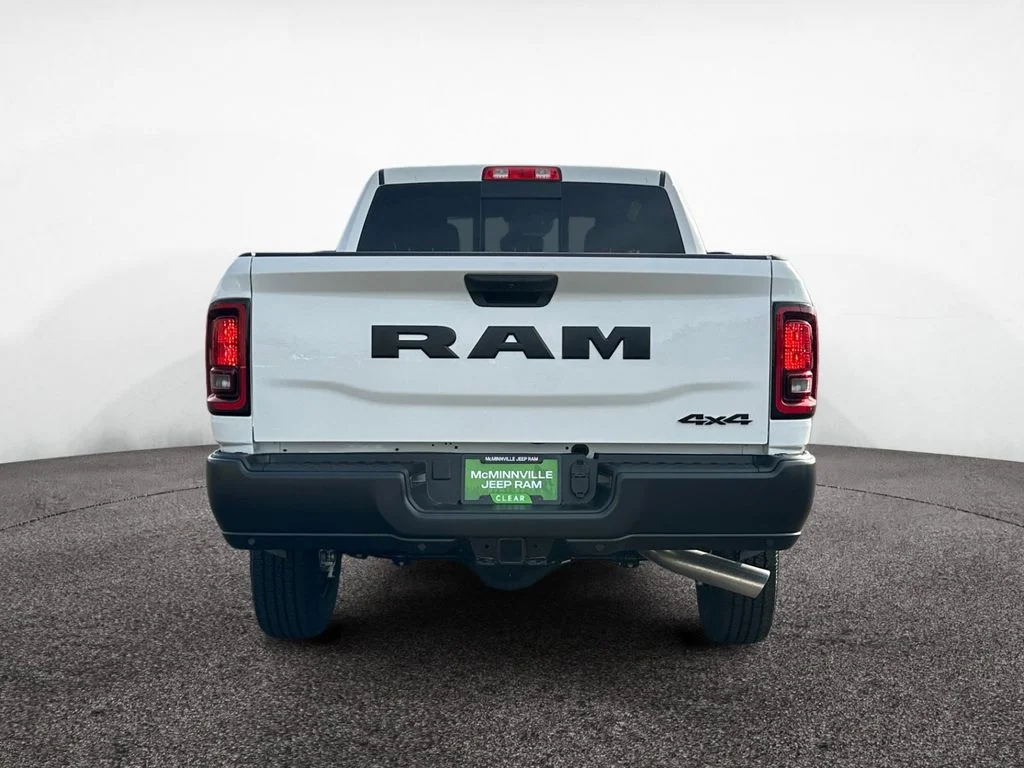 New 2026 Bright White Clear-Coat Exterior Paint RAM Tradesman image 4