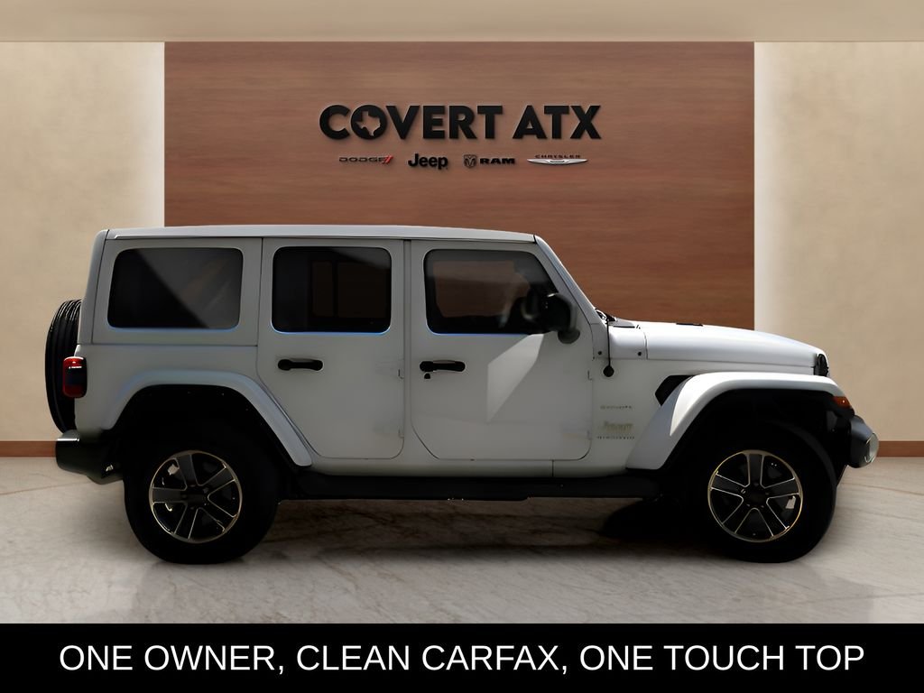 Used 2023 White Jeep Sahara image 6