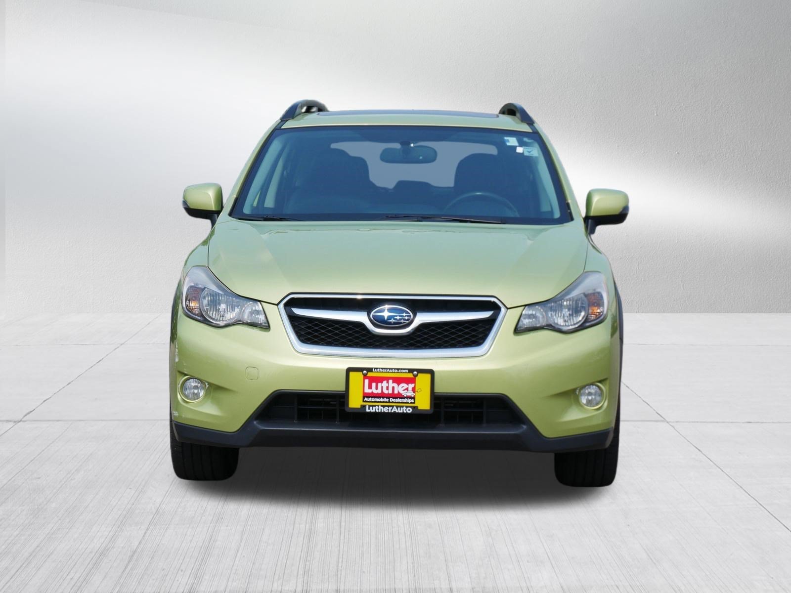 Used 2014 Plasma Green Subaru Touring image 2