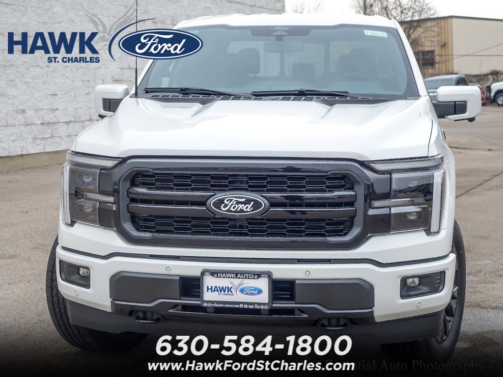 New 2026 Star White Metallic Tri-Coat Ford Lariat® image 4