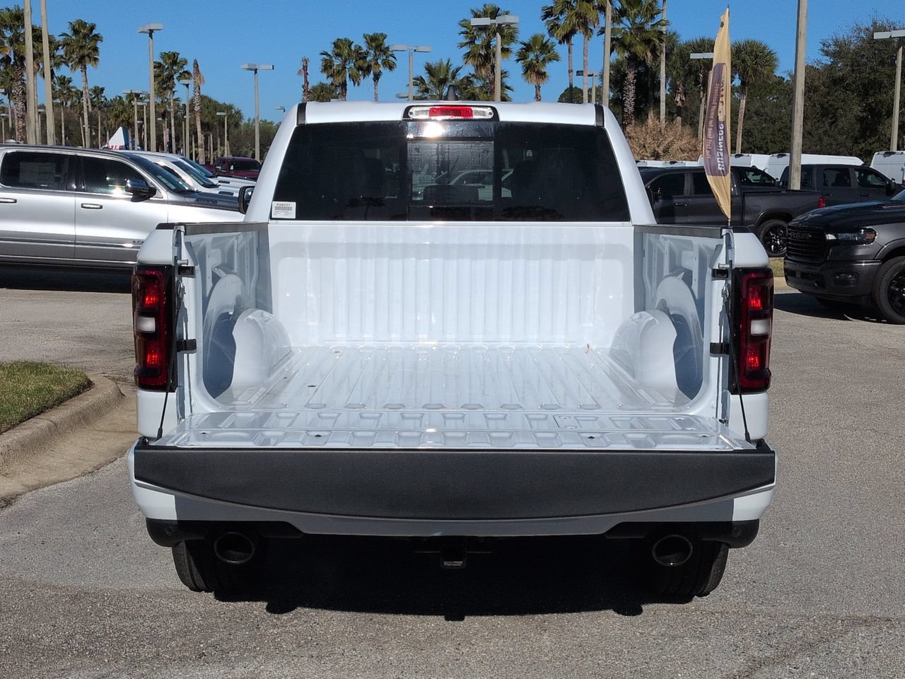 New 2026 Ivory White Tri-Coat Pearlcoat RAM Laramie image 12