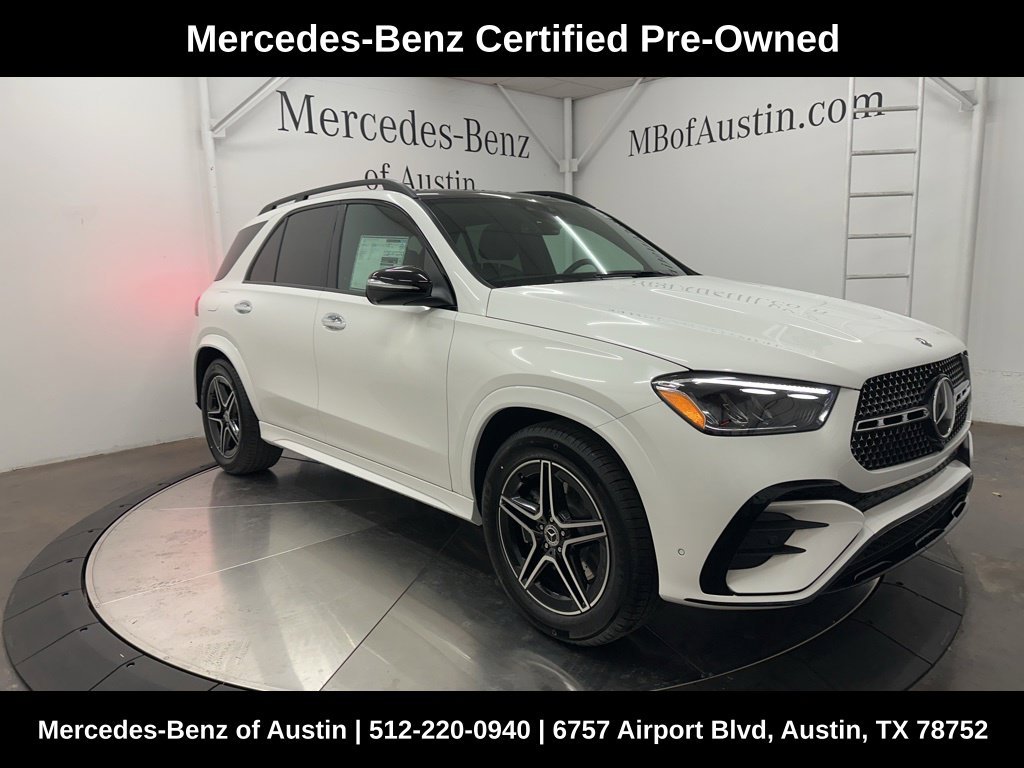 Certified Used 2026 White Mercedes-Benz GLE 450 image 1