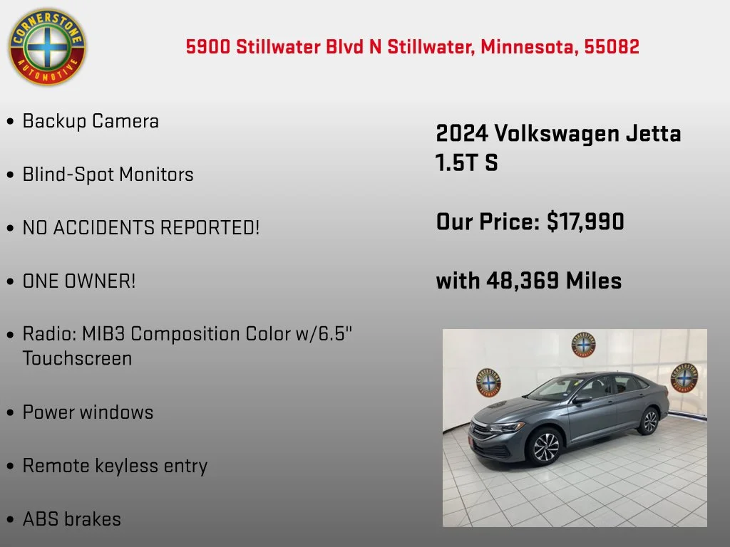 Used 2024 White Volkswagen 1.5T S image 5