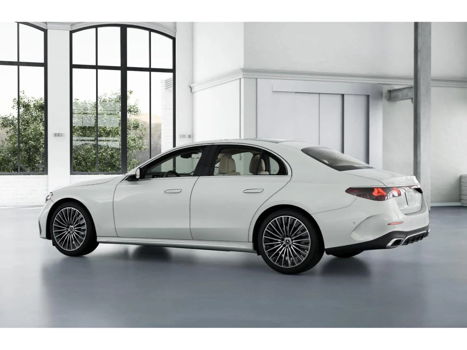 Used 2026 MANUFAKTUR Moonlight White Metallic Mercedes-Benz E 350 image 30