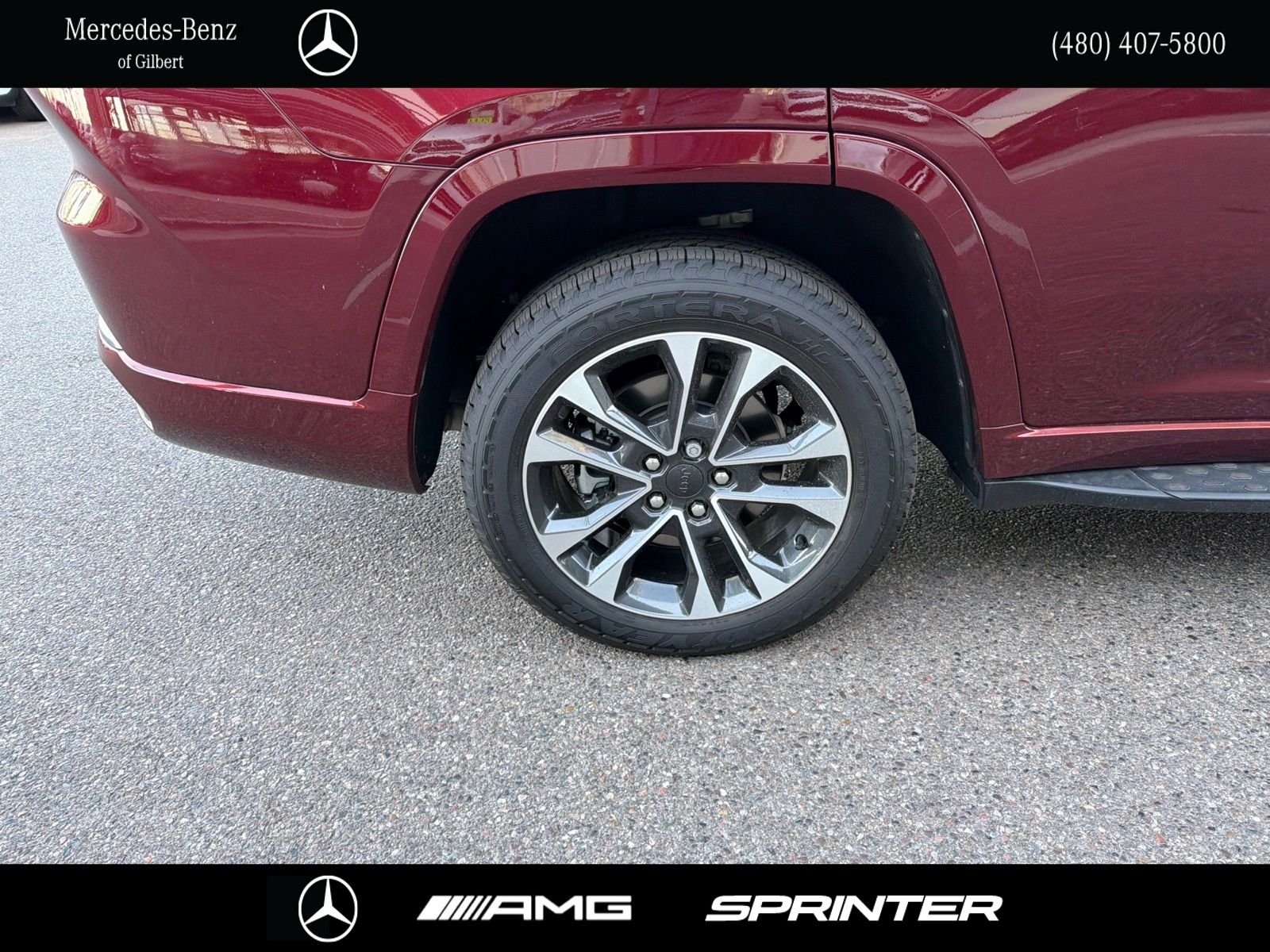 Used 2021 Red Jeep Overland image 6