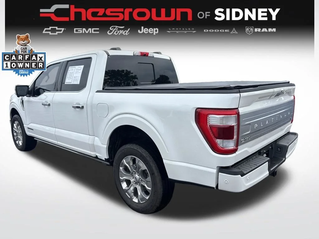 Used 2021 White Ford Platinum image 3