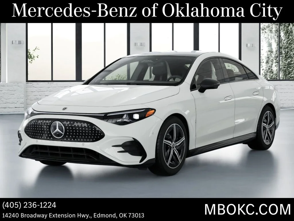 New 2027 Polar White Mercedes-Benz CLA 250+ image 1