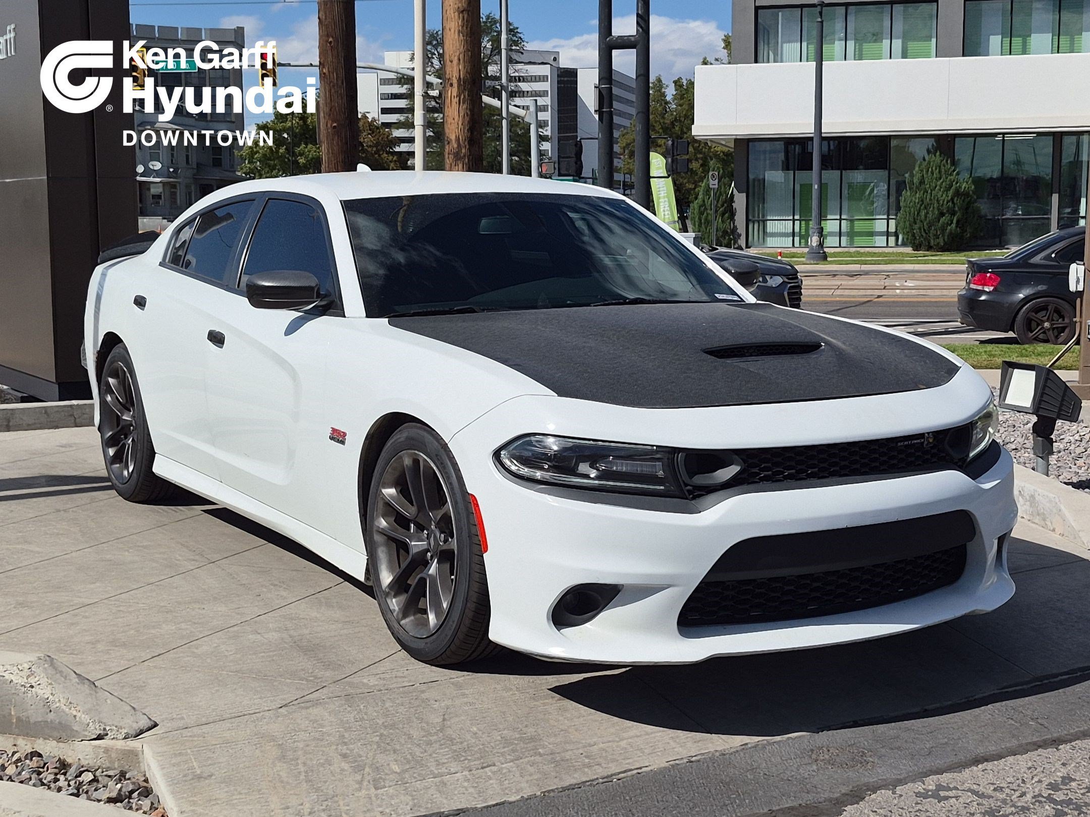 Used 2020 White Knuckle Clearcoat Dodge Scat Pack image 1
