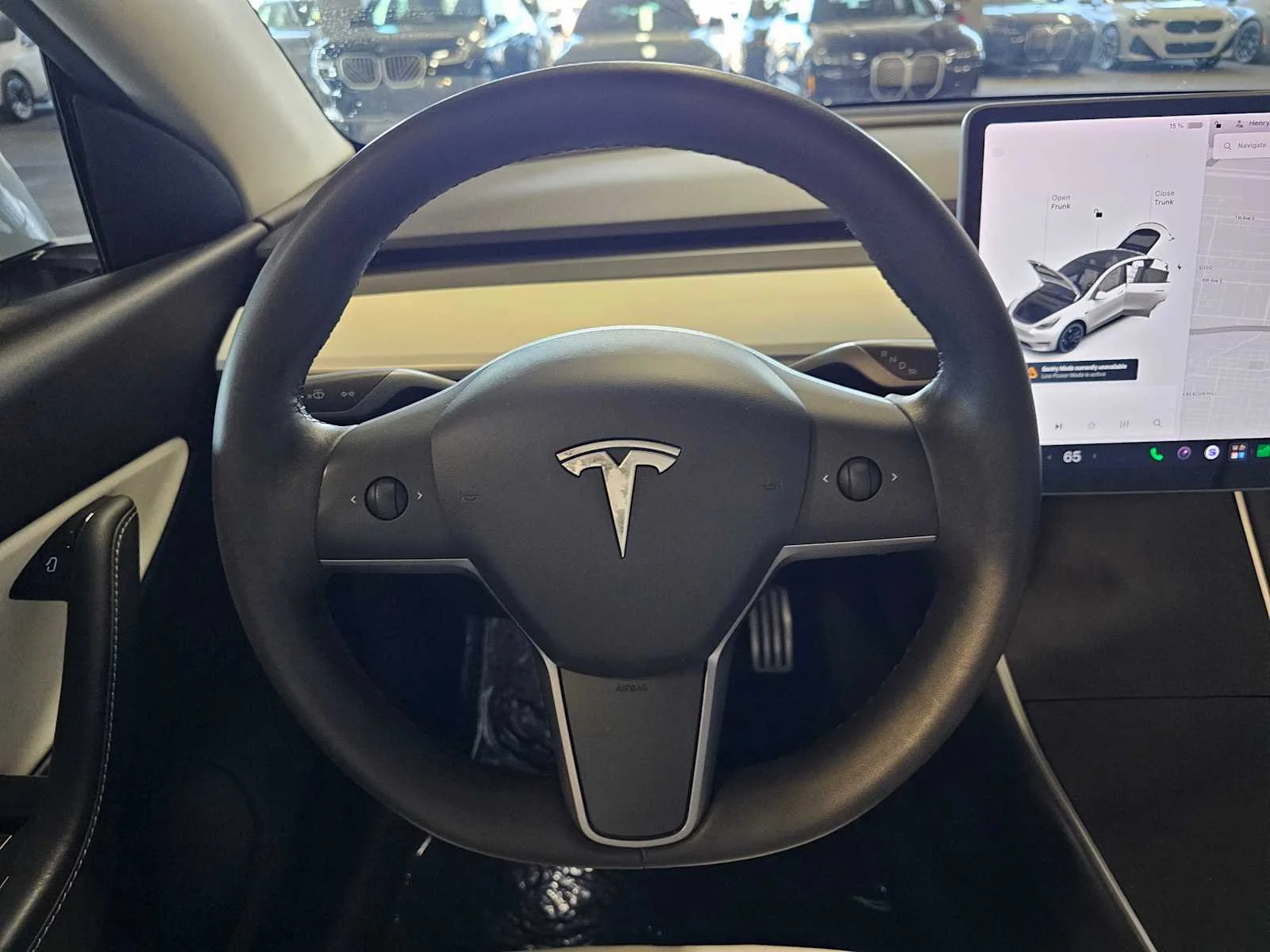 Used 2020 Pearl White Multi-Coat Tesla Performance image 11
