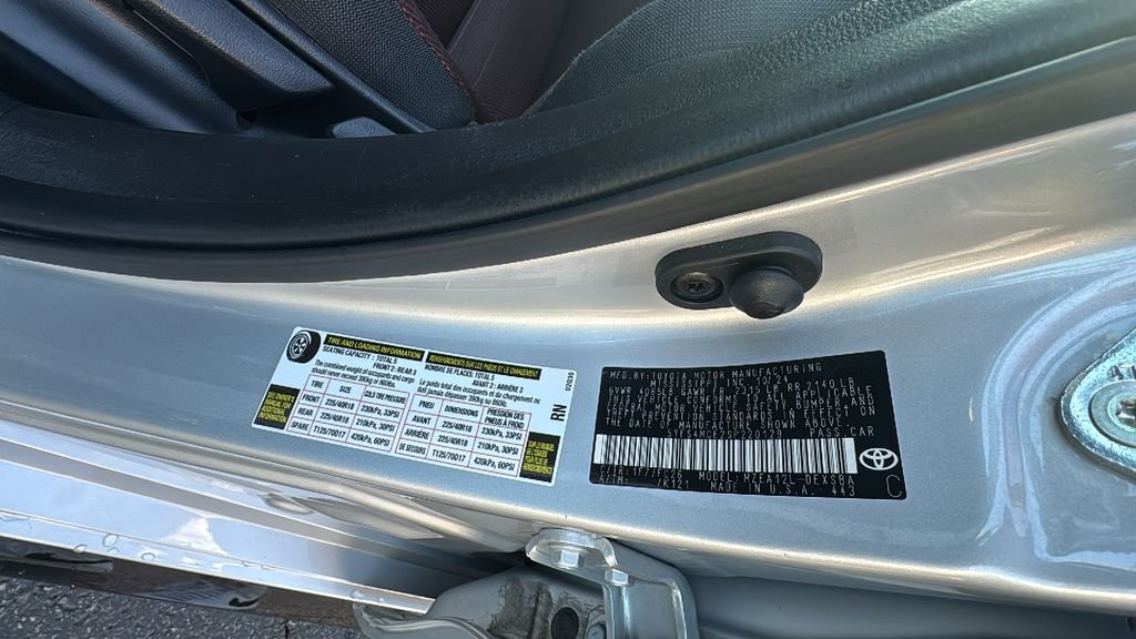 Used 2025 Classic Silver Metallic Toyota SE image 33